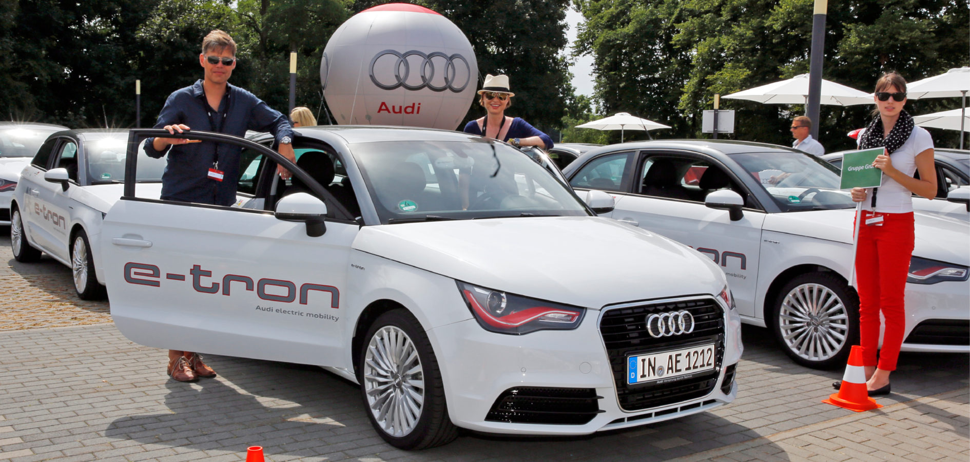 AUDI Schaufensterprojekt e-tron