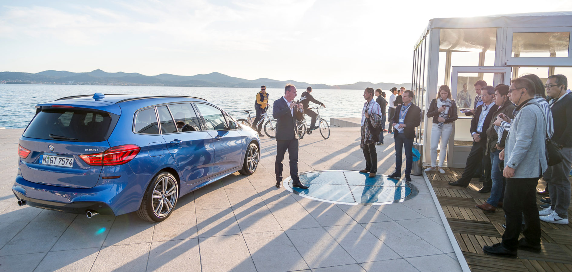 BMW Press Launch Event Zadar, Kroatien
